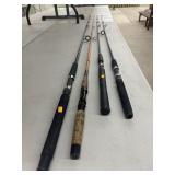 4 cnt Fishing Rods