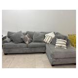 2 Piece Section w/ Accent Pillows