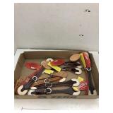 Showman Leather Spur Straps