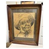 Vintage Art - Paper Sketch