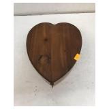 Pilliod Wooden Heart Box Swanton, Ohio