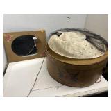 Vintage Hat, Hat Box, Mirror - New York Freation