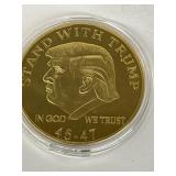 Donald Trump Novelty Coin - Stand With Trump