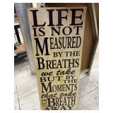 Sign Wall Decor - LIFE