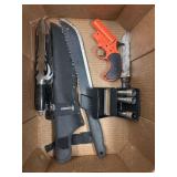Knives & Emergency Flare Pistol