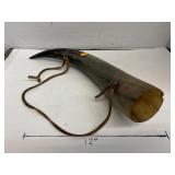Cow Horn Vessel / Container