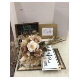 Wedding Bouquet & Signs