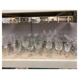 Large Glassware Lot
