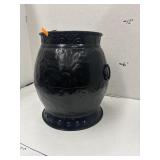 Decorative Textured Metal Vessel Container