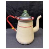 Uranium Glass Top Coffee Pot