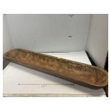 Decorative Wooden Dough Bowl Decor Approx 29