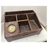 Wooden Office Desk Organizer