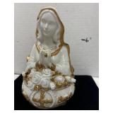Working - Franklin Mint Ave Maria porcelain music