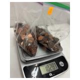 2 Bags of Pennies (over 10lbs)