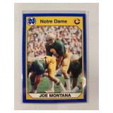 Joe Montana Notre Dame Card