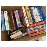 Box of mostly romance books