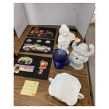 Vntg Advertising, Shirley temple Pitcher, Fenton