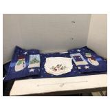 Snowman Table Runner & Placemats