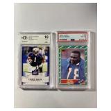 1986 Topps Bruce Smith Graded Card plus BCCG 10