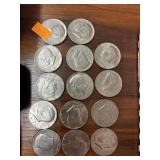 Kennedy Half Dollar Coins some Bicentennial