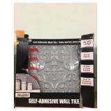 Self adhesive Wall tile Silver