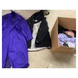 Box of womenï¿½s Jackets and misc clothes