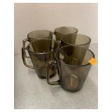 5cnt Pyrex Glass Mugs