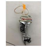 Mariner outboard boat motor ornament.