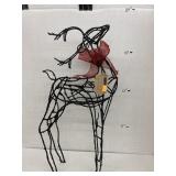 Black wire reindeer
