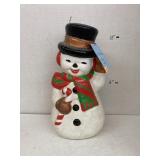 70ï¿½s Ceramic Snowman