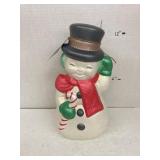 70ï¿½s ceramic snowman