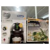 Coffee Maker and Salad Shooter