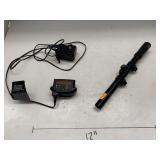 Scope and Black&Decker Charger