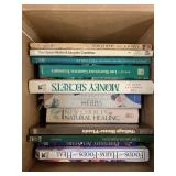 Box of cookbooks