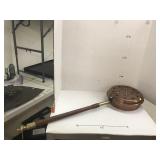 Vntg bed Warmer, Metal Copper?