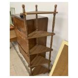Corner Shelf, approx H 58in
