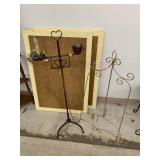 Lamp and Metal Frame