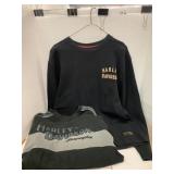 2 Harley Davidson Long Sleeve shirts