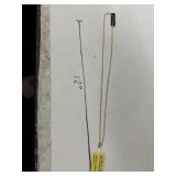 Jewelry - Necklace - marked 10K - rope chain