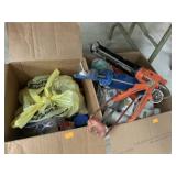 2 boxes of Hardware, Tools, misc