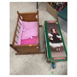 Doll and Baby Crib Toy