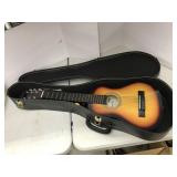 Guitar in Hard Case, Asheville, Scratched see