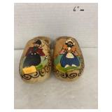 Small wooden shoes