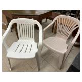2 Plastic Chairs
