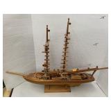 Wooden ship