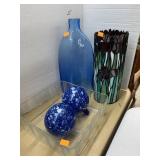 Vases, Dish, Glass Balls