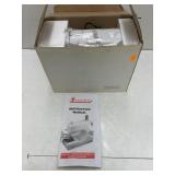 Lockstitch portable sewing machine.