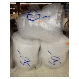 3cnt Rolls of 50ft Bubble Wrap