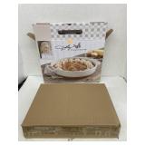 Sealed Dolly Parton pie dish