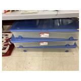 3- underbed totes